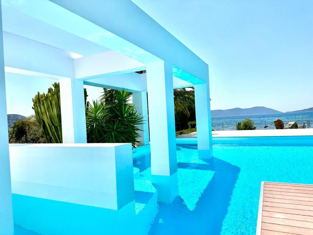 Leblanc Luxurious Beachfront Villa, Gcollectiongr Ermioni Exterior foto