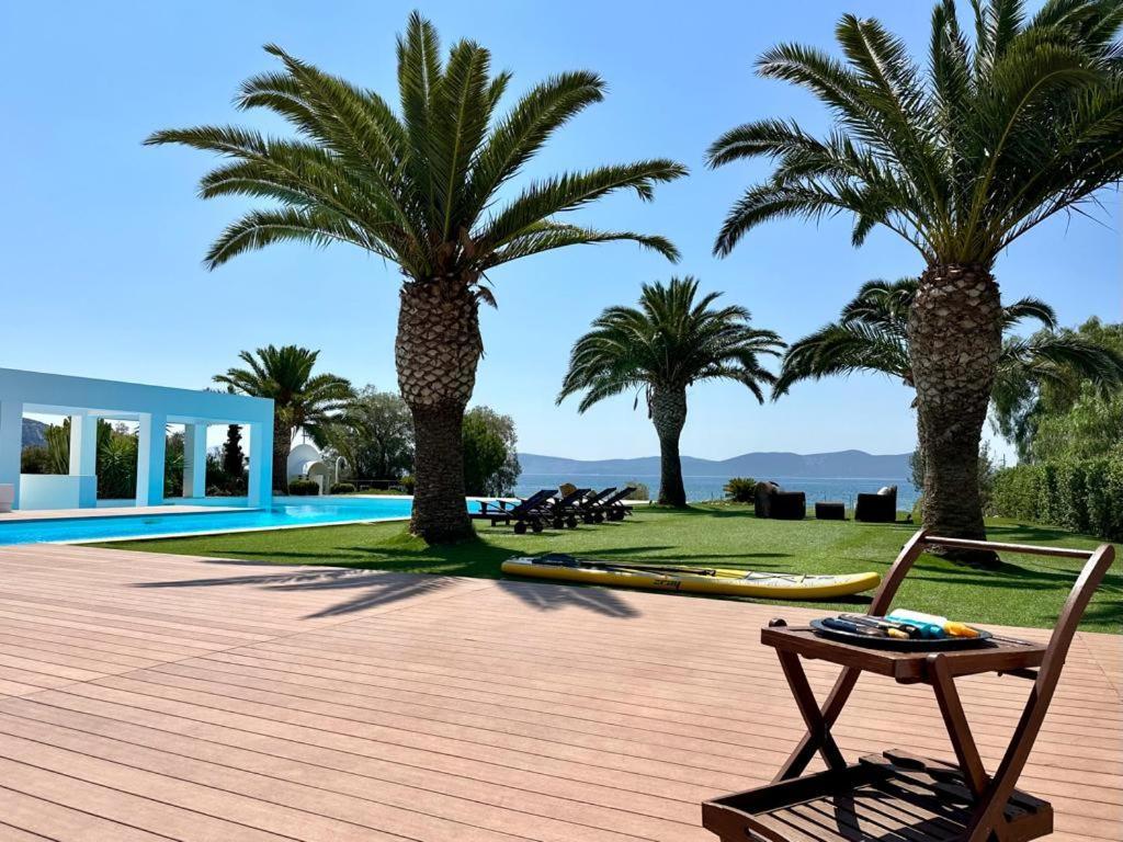 Leblanc Luxurious Beachfront Villa, Gcollectiongr Ermioni Exterior foto