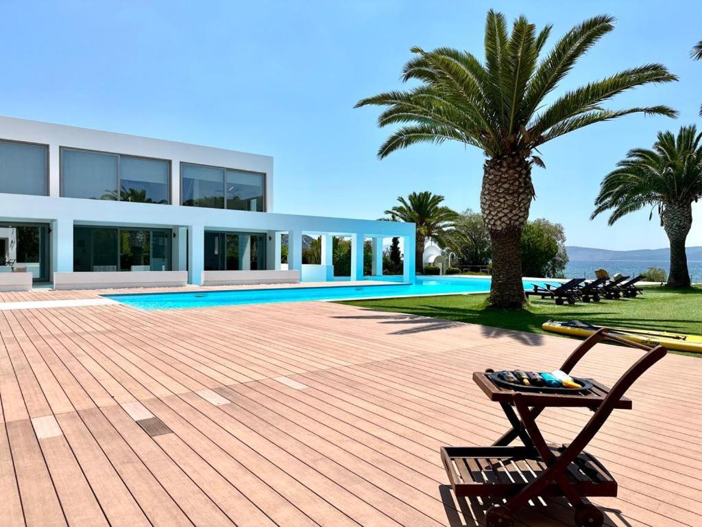 Leblanc Luxurious Beachfront Villa, Gcollectiongr Ermioni Exterior foto