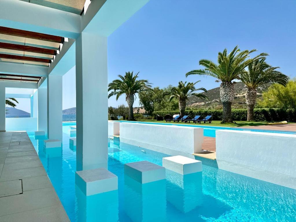 Leblanc Luxurious Beachfront Villa, Gcollectiongr Ermioni Exterior foto